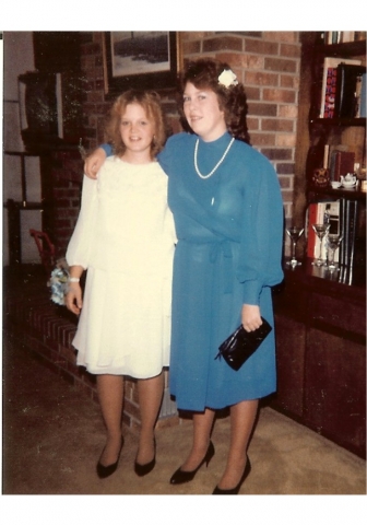 Angel Corkrin (Villers) and Kathleen Morris (Richardson) 1984-1985