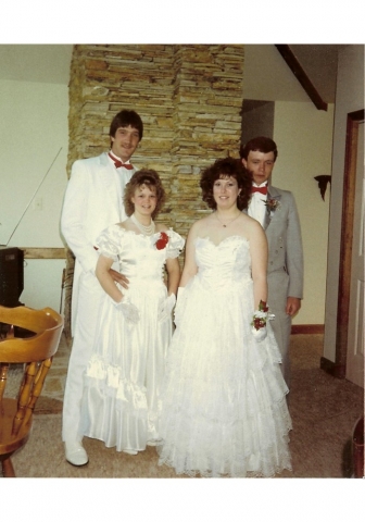 Kevin Kemp, Angel Corkrin, Kathleen Morris, Paul Gunther- Sr. Prom