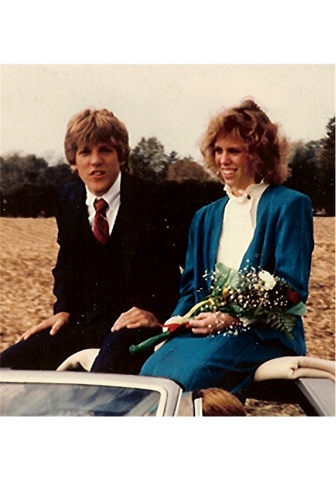 Dan Garrett and Jennifer Laird taking a ride!