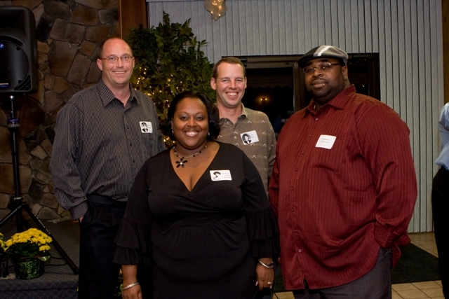 Scott Hagan, Joe Bell, Stephanie Lynch and her husband Shawkeen